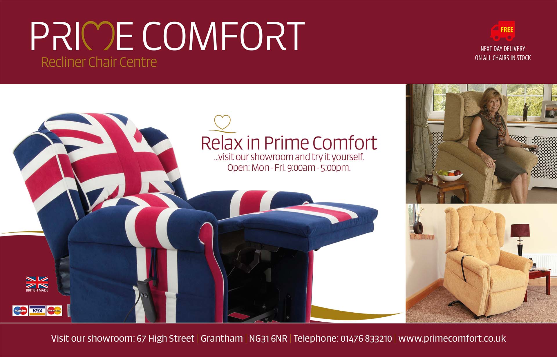 Prime Comfort Chair Centre